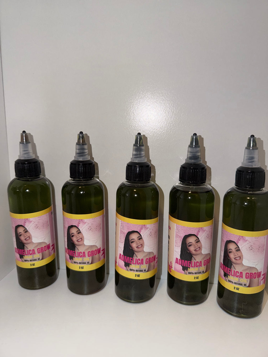 Admelica Grow Strength Hair Oil – Large Bottle